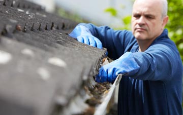 cleaning and inspecting Cefn Bryn Brain roofs